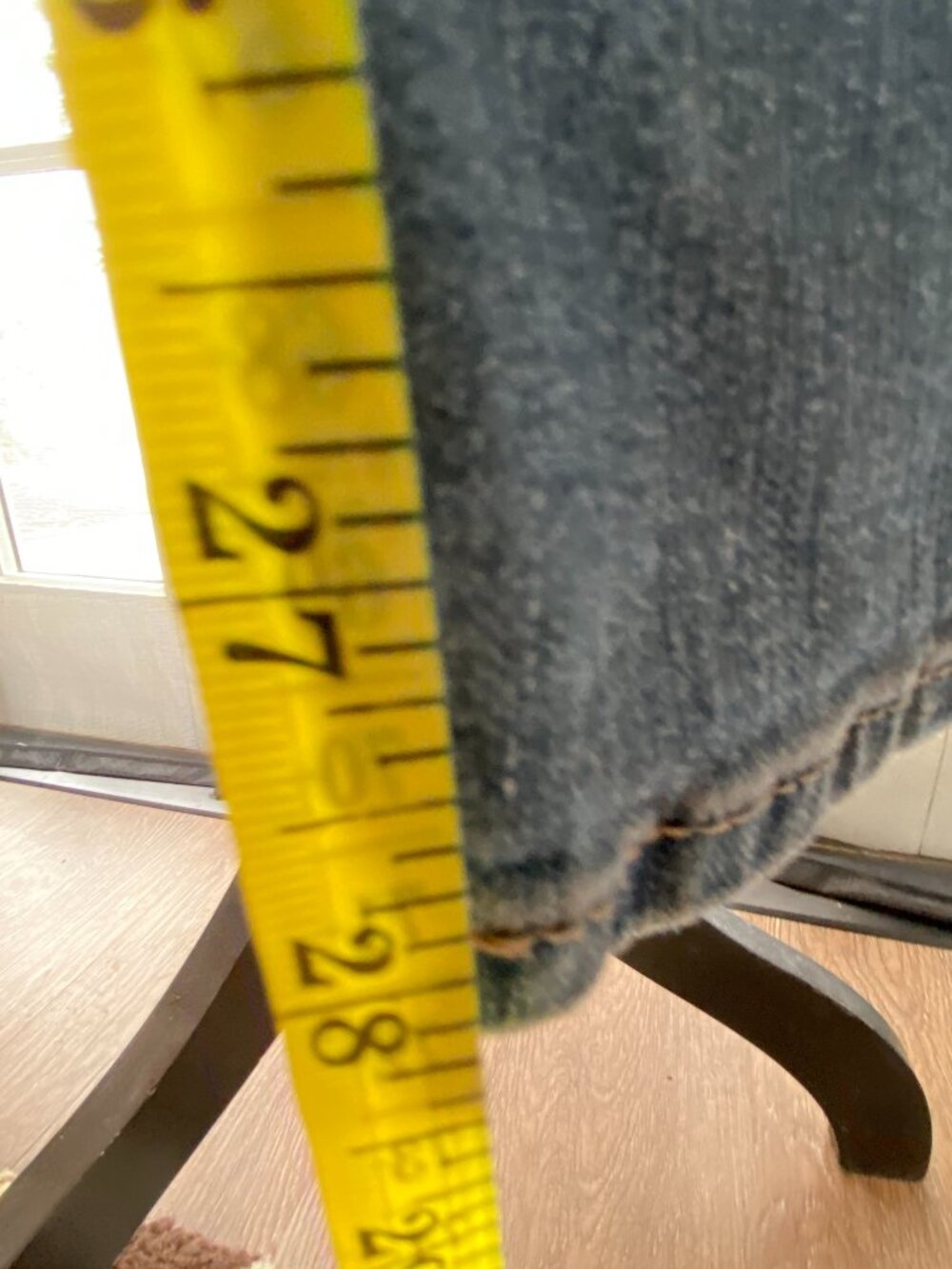Women's d.jeans Wide Leg 6 Pocket Cargo Jeans Pants Size 12 - Picture 14 of 15